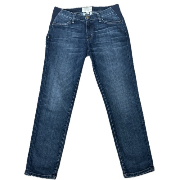 Current/Elliott Dark Blue Ankle Jeans - Picture 1 of 5